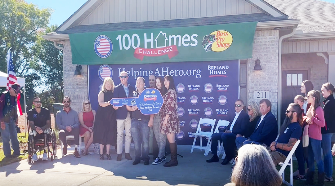 Hero helped: Wounded vet, family welcomed to adaptive home