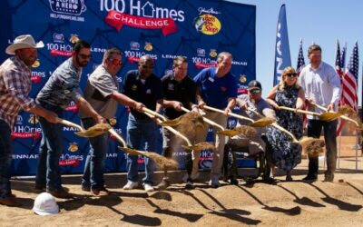 Helping A Hero and Lennar Broke Ground Today on Adapted Home for SSG Brent Bretz, USA (Ret.), a double amputee injured in Mosul, Iraq